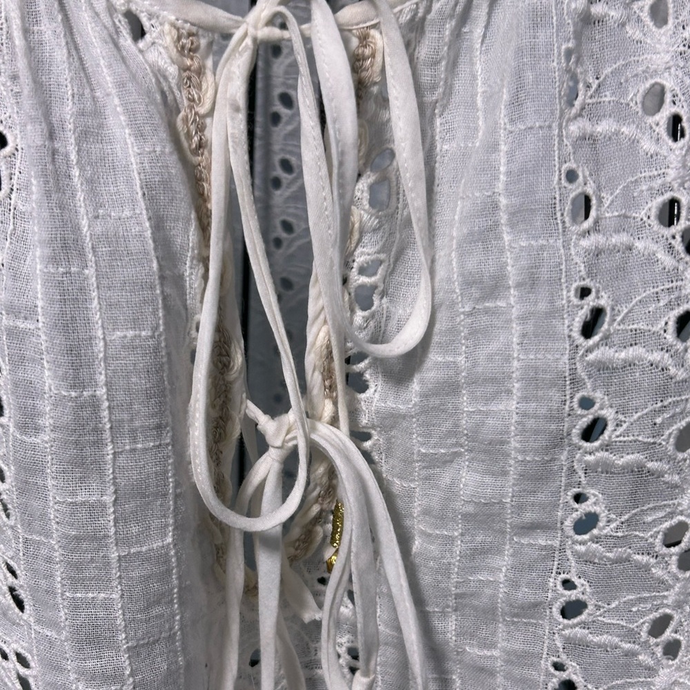 Johnny Was Sarai Ruffle Blouse - Picture 8 of 11